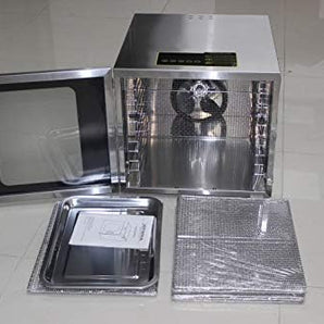 Countertop 8-layers Dried fruit machine, drying machine,food processing machine, food dehydrator, stainless steel rack,digital control,timer,double insulating layer