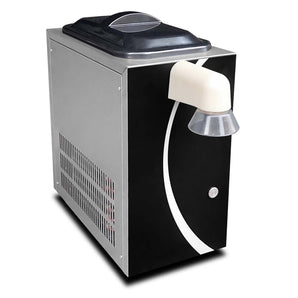 Countertop whipped cream dispenser machine, milkshake dessert cream maker with compressor and pump