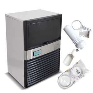 Ice Cube Machine Ice Maker Ice Machine-66 LBS/Day for Hotel,Bars,Cafes,Restaurant,Ice Cream Store