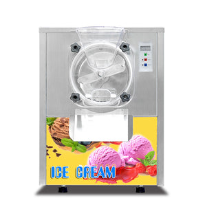 Countertop batch freezer, italian ice, hard ice cream making machine, continuous freezer gelato machine