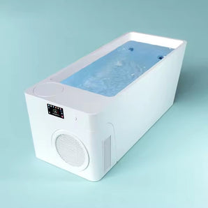 ETL Wifi App Control Cold Plunge All in One Stainless Steel Ice Bath Tub Cold Plunge Pool With Insulate Lid