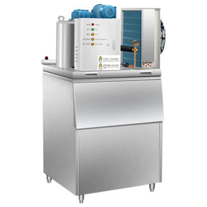 200kg Flake scale chips Ice Machine Ice Making Machine Commercial Air Cooling for Fishery