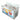 ETL 22 inches Double Round Pans Thai Fried Ice Cream roll Machine Smart AI Temperature Control Full Transparent Sneeze Guard 10 Refrigerated Buckets - Kolice
