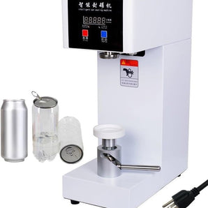 Automatic Electric Can Sealing Machine with Counter LCD Display, Height Tin Can Seaming Closing Capping Machine - Kolice
