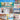 ETL 7 Flavors Soft Serve ice Cream Machine 4+3 Mixed Flavors Soft ice Cream Machine Snack Food Machine-full transperant dispenser upper tanks coolated - Kolice