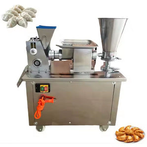 Dumpling Forming Machine Empanada Samosa gyoza pierogi pelmeni roti maker with auto filling,1 Free Mold Ravioli