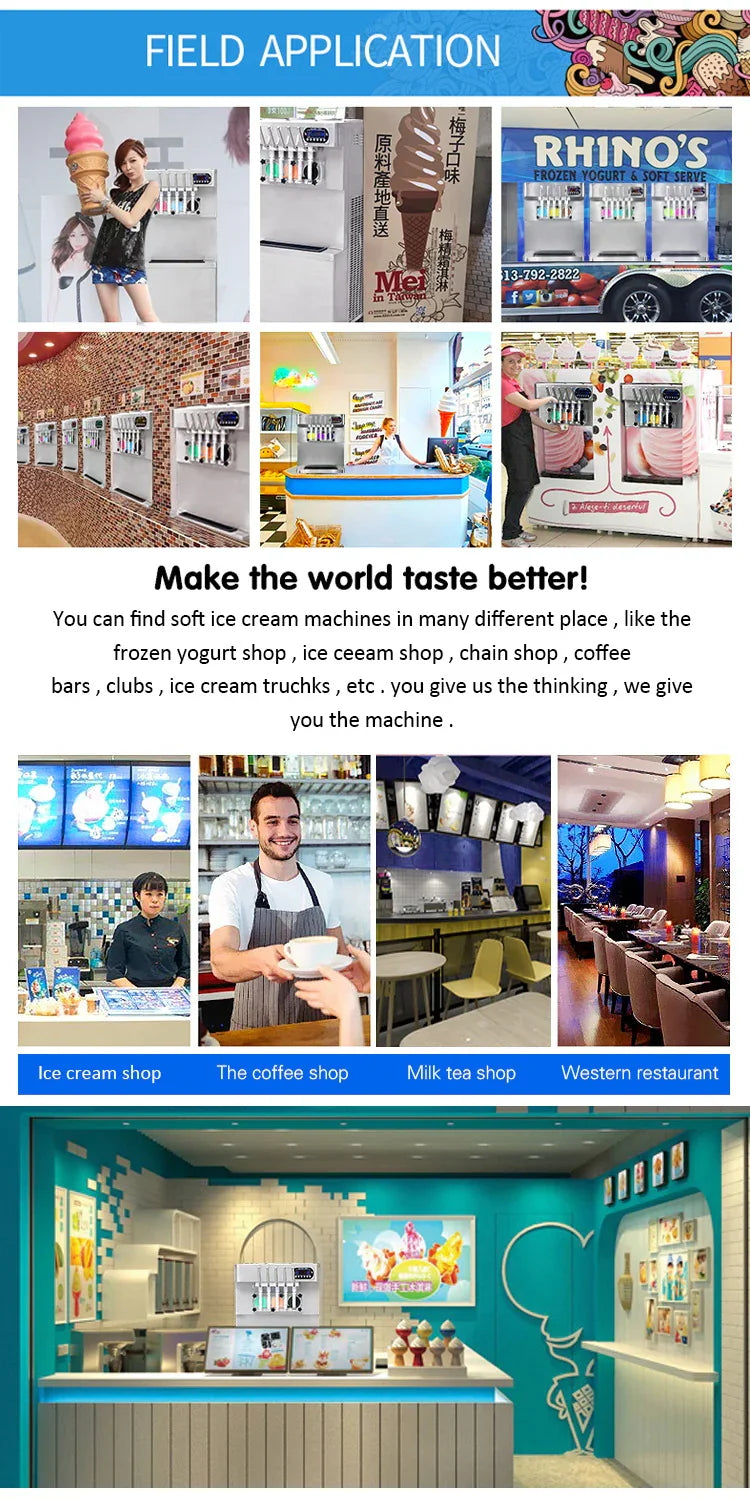 Kolice commercial ice cream machine installation planning