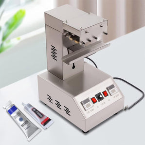 Electric Tube Sealing Machine, 250W Thermoplastic Pipe Tail Sealer, 10-22cm Toothpaste Aluminum-Plastic Pipe Composite Pipe Heating Sealing