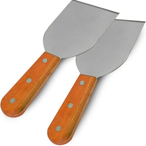 Spatule à crème glacée en acier inoxydable, pelle, outil de fabrication de crème glacée, paquet de 2