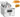 Commercial 16L Tabletop Electric Pressure Fryer, Fast Food Pressure Deep Fryer, Frying Machine Smart Control, Auto Timer & Fast Oil Drain - Kolice