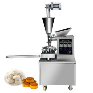 Automatic Steamed Stuffed Buns Baozi Momos Making Machine Bun Forming Machine Stainless Steel Momo