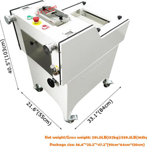 Dough Toast Bread Molding and Croissant Dough Sheeter 2 in 1 Electric Dough Roller