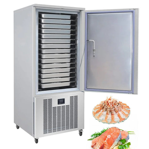 15 layers Flash Blast Chiller shock Chest Blast Dumpling Batch quick irinox Freezer temperature price users for home baking