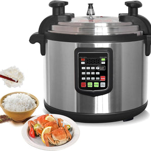 Kolice Commercial Multi-Function Pressure Cooker,Multi Cooker With Non-stick Inner Pot, 21L (22 QT),3000W,For Hotel Restaurant Party and Household Kitchen-220V