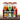 Red Luxury Commercial 3 bowls 12L Tanks Margarita Frozen summer Drink ice Slush Machine Frozen Beverage Making Machine/ice Slush Machine