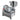 Meat bowl chopping mixing machine, 5.5L Bowl & Buffalo Chopper - Heavy Duty Stainless Steel Food Processor, 176 lbs/hr Production, 370W Professional Mixer for Meat and Vegetables
