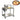 Automatic Popular Icing Different Flavor Donuts Chocolate Glazing Machine Donut Decorating Machine Donut Glazer