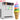 Desktop 5 Flavors Soft Serve Ice Cream Machine maker ETL 5 Different Discharge Nozzles Upper Tanks Refrigerated Transparent Dispenser Set - Kolice