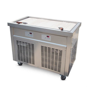 38.60"x20.50" big rectangle flat pan fried ice cream rolled machine roll ice cream machine-transparent sneeze guard