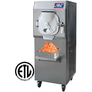 ETL Certificate High Production Gelato Hard Ice Cream Machine Italian Ice Maker Italy Design Extra Strong Door 12 to 15 Gallons per Hour