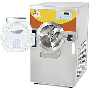 Kolice Commercial Italian Water Ice Machine Countertop Gelato Table Top Hard Ice Cream Machine Maker Ice Cream Maker Snack Food Machine-110V