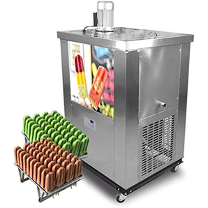 Commercial 2 Molds Ice Pops Machine Popsicle MachineIce Lolly Machine Ice Lollipop Making Machine