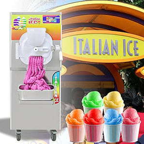 ETL Italian Ice Machine Sorbet Making Machine Dairyfree Healthy and Nutritious Fresh Fruits Italian Water Ice Machine Vegan Gelato Ice Cream Machine
