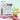 5 Mixed Flavors Soft softy frozen yougurt Serve Ice Cream Machine Maker Upper Tanks Refrigerated and Transperant Dispenser Set - Kolice