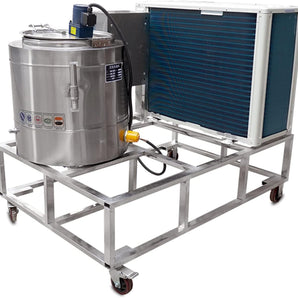 Kolice 150L Refrigerated Pasteurization Machine Pasteurizer with Cooling Function for Milk Juice Beer Sterilization Dairy Equipment