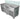 ETL certificate 21 inches Double Squart Pan Fried Ice Cream Roll Machine Smart AI Temp Control Transparent Sneeze Guard 10 Refrigerated Buckets - Kolice