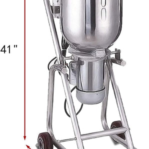 Kolice Commercial Stainless Steel Ice Blender 30L Commercial Ice Crusher ice blender for making fruit smoothies