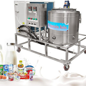 Kolice 50L Pasteurisateur réfrigéré commercial de machine de pasteurisation avec la fonction de refroidissement pour l'équipement laitier de stérilisation de sauce de bière de jus de lait