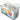 ETL 22" Double Round Pans Yogurt Fry Ice Cream Roll Machine Instant Stir Roll Ice Cream Machine  AI Temperature Control,10 Cooling Buckets