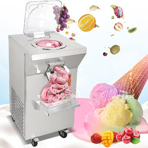 Vertical bathc freezer feed+mix Gelato hard ice cream machine,Italian water ice cream machine, Scoop ice cream maker,fast food machine